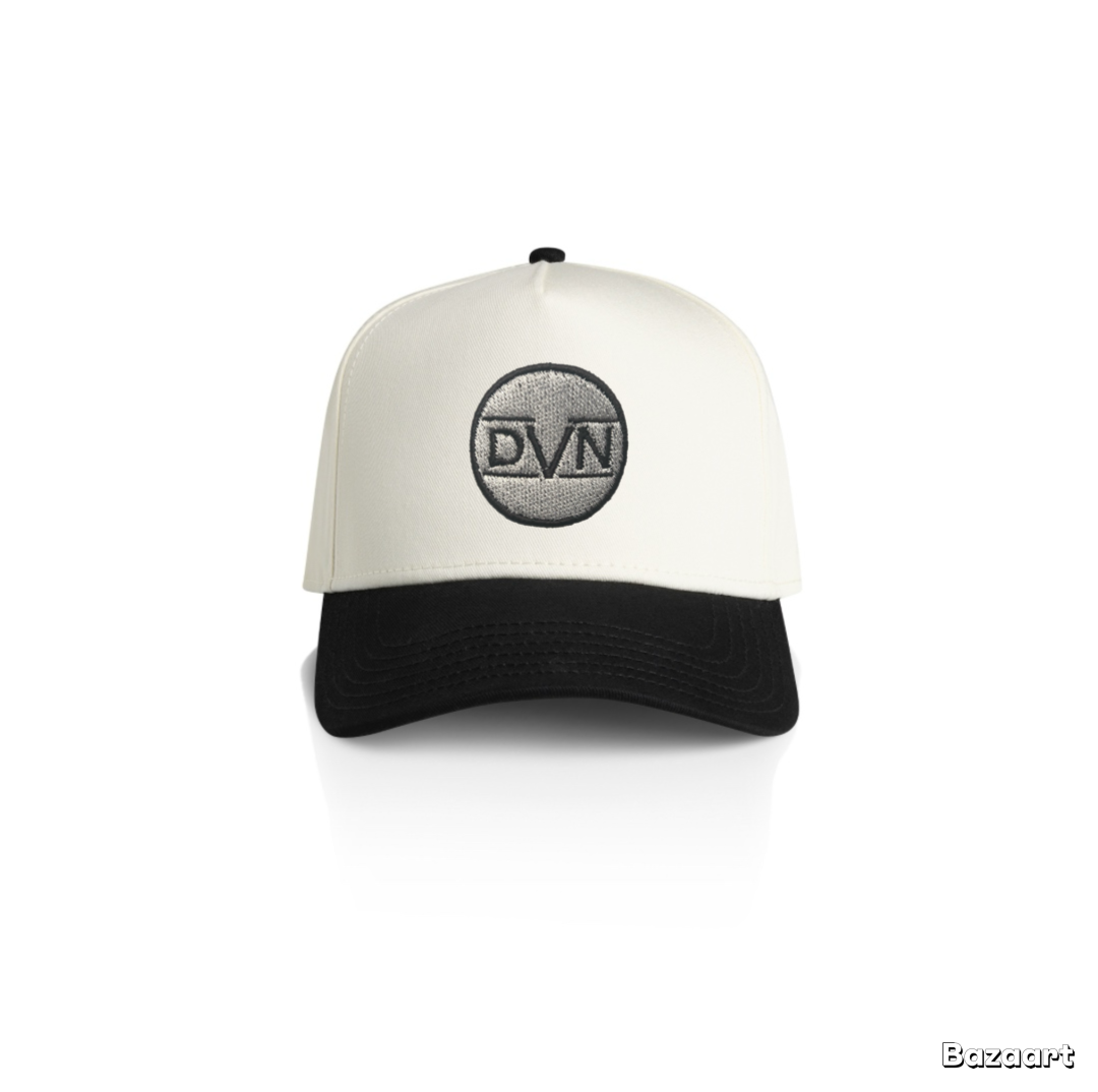Divine Trucker Hat Black/ Natural White